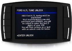 Picture of 111005 Ford 6.7L Powerstroke Basic Tune Unlock Code - H&S Mini Maxx & XRT Pro